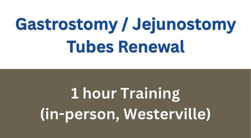 G / J Tubes Certification Renewal